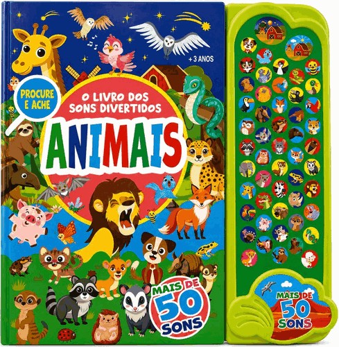 Livro Dos Sons Divertidos - Animais