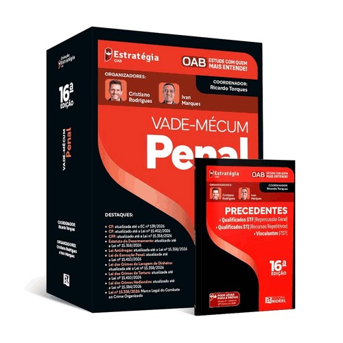 Vade-Mecum Penal - 2A Fase Da Oab Exame 47 - 16Ed/26 Vade-Mecum Penal - 2A Fase Da Oab Exame 47 - 16Ed/26