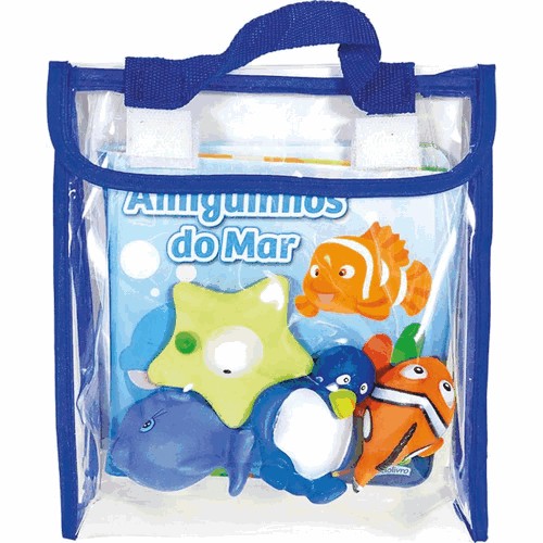 Diversão No Banho! Amiguinhos Do Mar