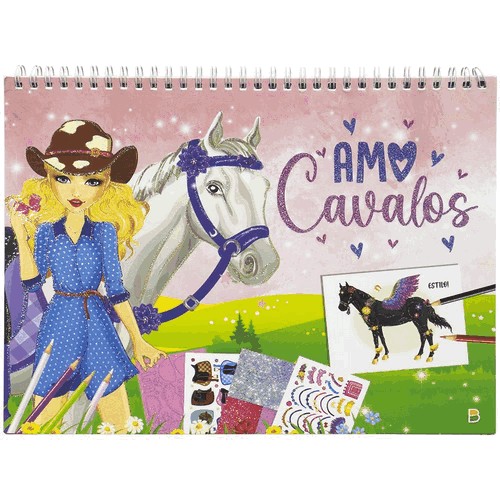 Meu Livro Alegre - Amo Cavalos