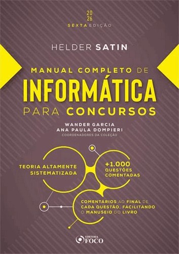 Manual Completo de Informática para Concursos 6 Ed