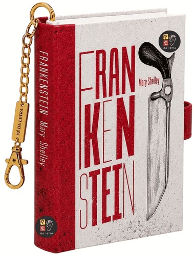 Book Charm - Frankenstein - Livro Chaveiro