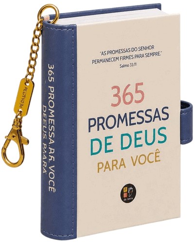 Book Charm - 365 Promessas De Deus Para Voce