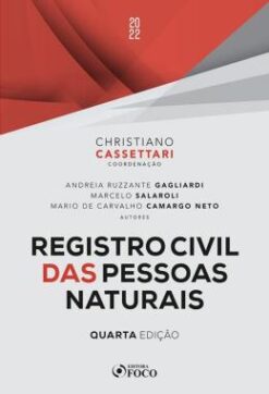 Registro Civil Das Pessoas Naturais - 4 Ed