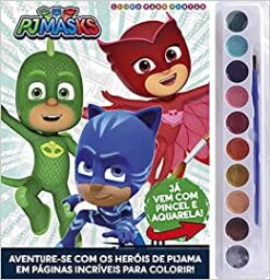 Pj Masks - Para Pintar - 3 Ed