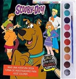 Scooby-Doo - Para Pintar - Aquarela 10 Cores
