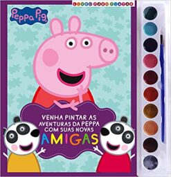 Peppa Pig Para Pintar Com Aquarela