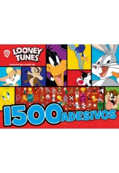 Looney Tunes - Prancheta Para Colorir Com 1500 Adesivos