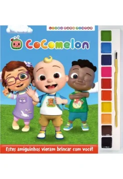 Cocomelon - Para Pintar Com Aquarela