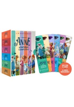 Colecao Anne De Green Gables Em 6 Vols - Aventuras Completas