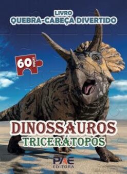 Quebra-Cabeca Divertido - Dinossauros Triceratopos