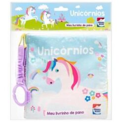 Meu Livrinho De Pano - Unicornios