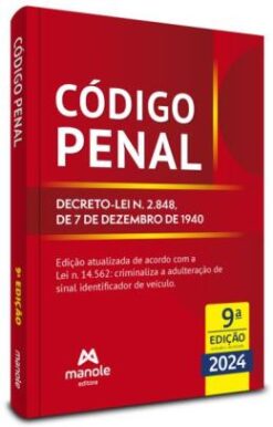 Codigo Penal - 09Ed/24 - Decreto-Lei N. 2848, De 7 De Dezembro De 1940
