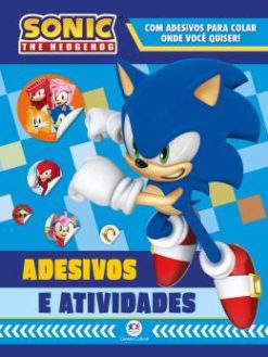 Sonic The Hedgehog - Adesivos E Atividades