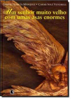 Um Senhor Muito Velho Com Umas Asas Enormes