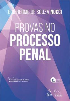 Provas No Processo Penal - 05Ed/22