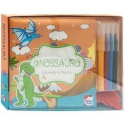 Colorindo No Banho - Dinossauro