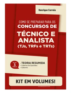 Como Se Preparar Para Os Concursos De Tecnico E Analista (Tjs, Trfs E Trts) - 02Ed/24