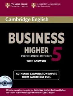 Cambridge English Business Higher 5 Self-Study Pack