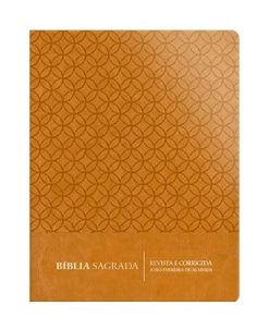 Biblia Arc Compacta - Luxo Caramelo