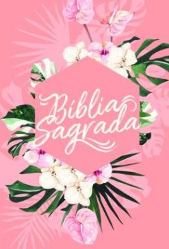 Biblia Acf, Soft Touch, Capa Dura, Floral, Leitura Perfeita