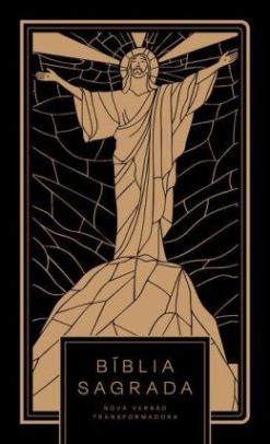 Biblia Nvt Jesus All Black - Letra Normal - Nova Versao Transformadora
