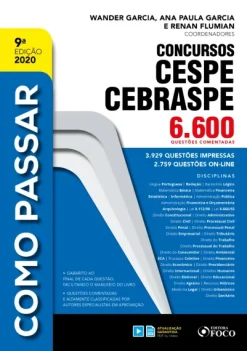 Como Passar Em Concursos Cespe / Cebraspe - 6600 Questoes Comentadas