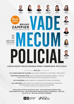 Vade Mecum Policial: Legislacao Selecionada Para Carreiras Policiais - 15 Ed - 2025