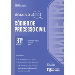 Codigo De Processo Civil Colecao Maxiletra - 31Ed/25