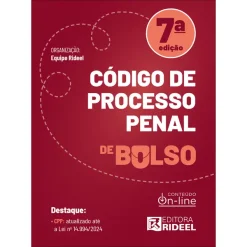 Codigo De Processo Penal - Cpp De Bolso