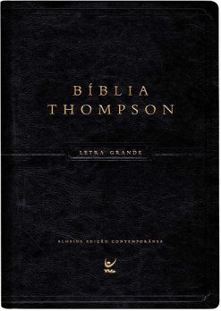 Biblia Thompson - Letra Grande - Capa Luxo Preta