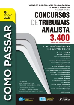 Como Passar Em Concursos De Tribunais: Analista 2020 - 9 Edicao