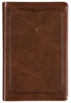 The Purpose Book: Biblia Sagrada, A21, Capa Couro-Soft Marrom, Cruz