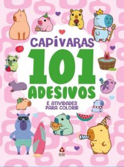 101 Adesivos Atividades E Desenhos Para Colorir Capivaras