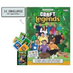 Album Oficial Craft Legends - + 10 Envelopes De Figurinhas