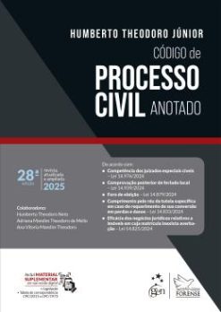Codigo De Processo Civil Anotado - 28Ed/25