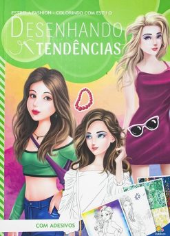 Top Fashion - Colorindo Com Estilo: Desenhando Tendencias
