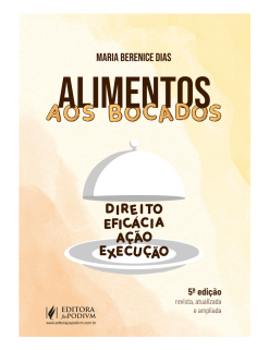 Alimentos Aos Bocados - Direito, Acao, Eficacia E Execucao (2025)