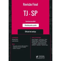 Revisao Final Tj Sp Oficial De Justica - 01Ed/25