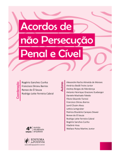 Acordos De Nao Persecucao Penal E Civel (2025)