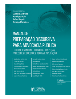 Manual De Preparacao Discursiva Para Advocacia Publica - 07Ed/25