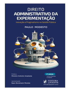 Direito Administrativo Da Experimentacao: Inovacao E Pragmatismo Na Gestao Publica - 2Ed/25