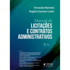 Manual De Licitacoes E Contratos Administrativos - (05Ed/25)